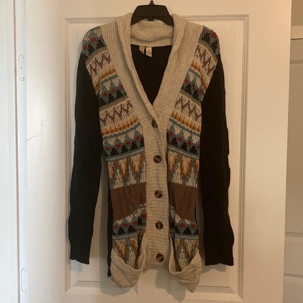 BKE Aztec Cardigan